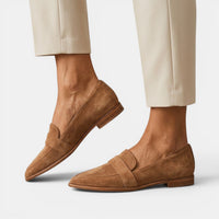 Elegantes mocasines ergonómicos con plantilla acolchada y tacto suave